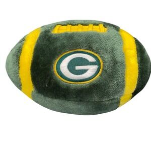 Green Bay Packers Plush Football Vintage 1990s KenTex NFL 11 Inch